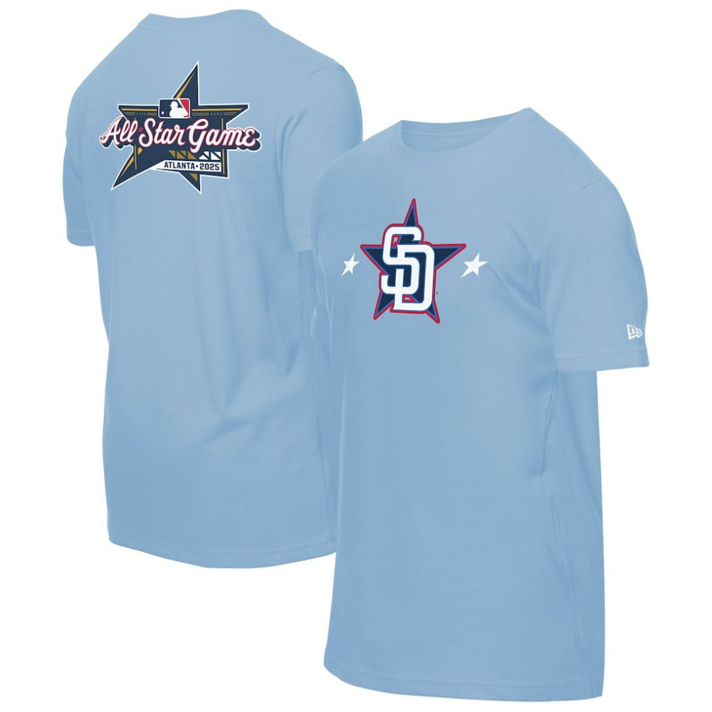 San Diego Padres 2025 MLB All-Star Game Workout T-Shirt Light Blue