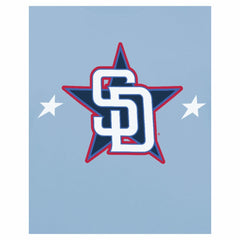 San Diego Padres 2025 MLB All-Star Game Workout T-Shirt Light Blue