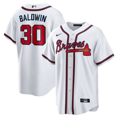 Drake Baldwin Atlanta Braves Home Replica Jersey White