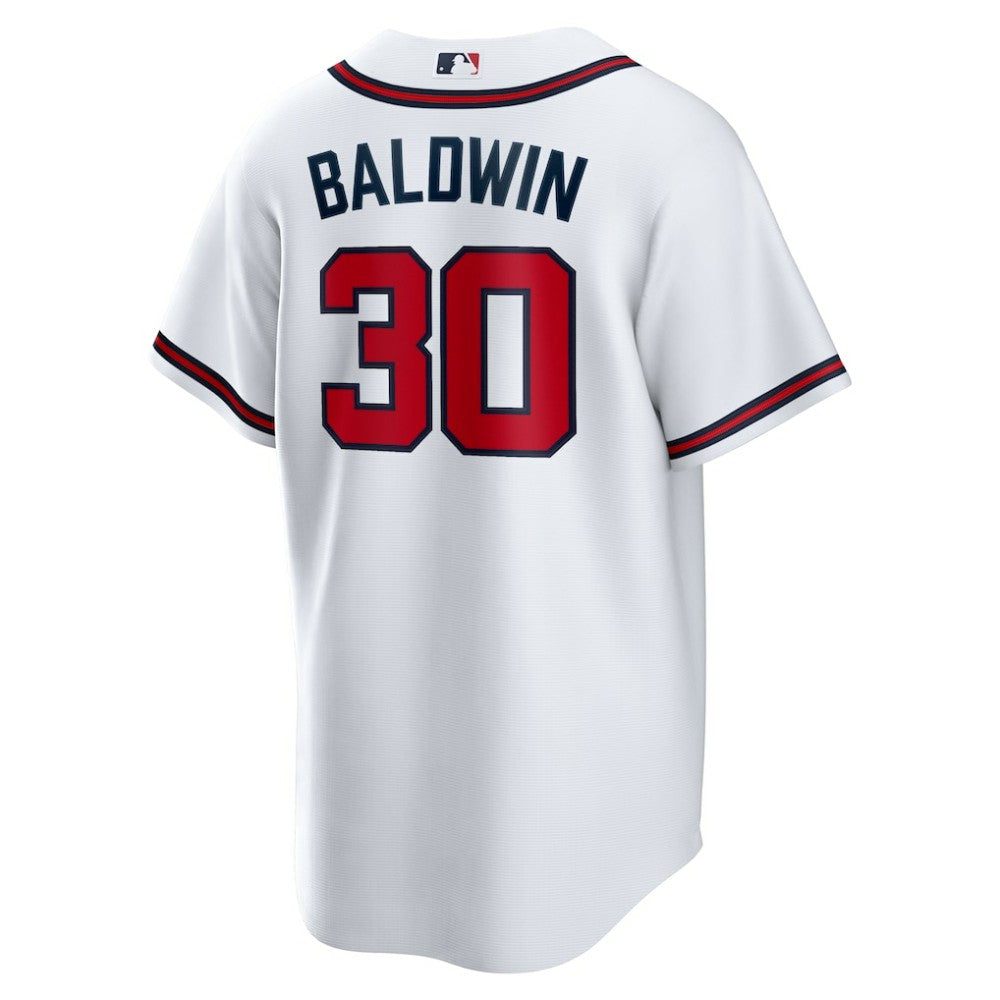 Drake Baldwin Atlanta Braves Home Replica Jersey White