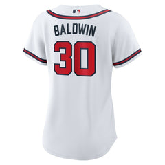 Drake Baldwin Atlanta Braves Women's Home Replica Jersey White