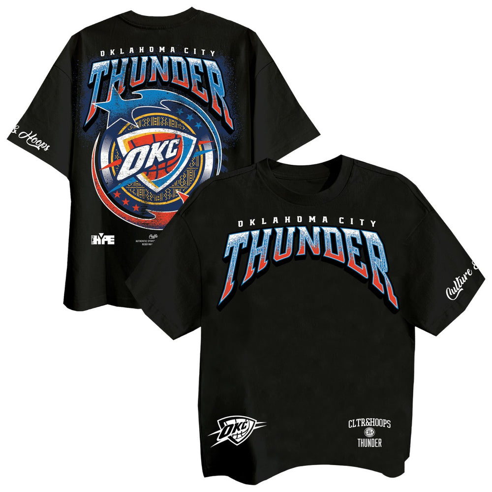 Oklahoma City Thunder Two Hype Drip & Dime Collection Premium T-Shirt - Black cheap