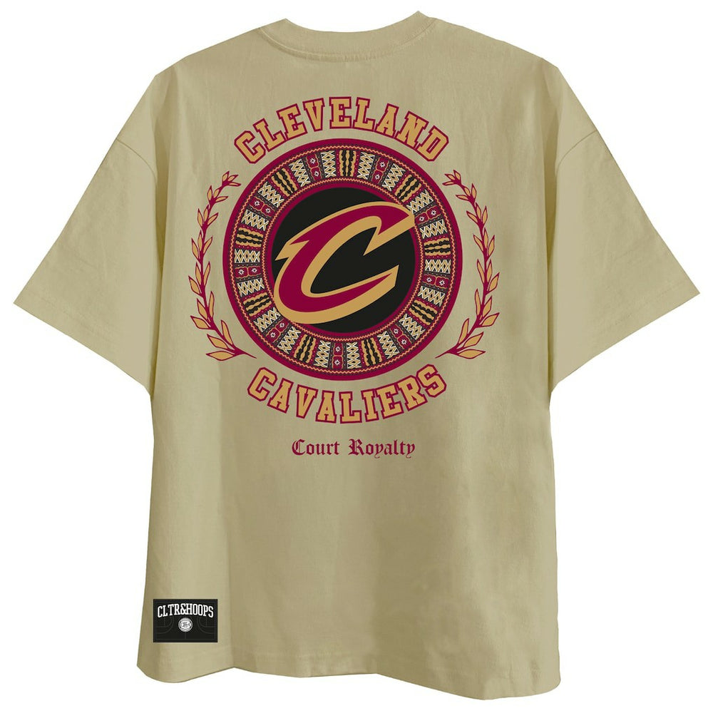 Cleveland Cavaliers Two Hype Worldwide Collection Premium T-Shirt sale - Khaki online