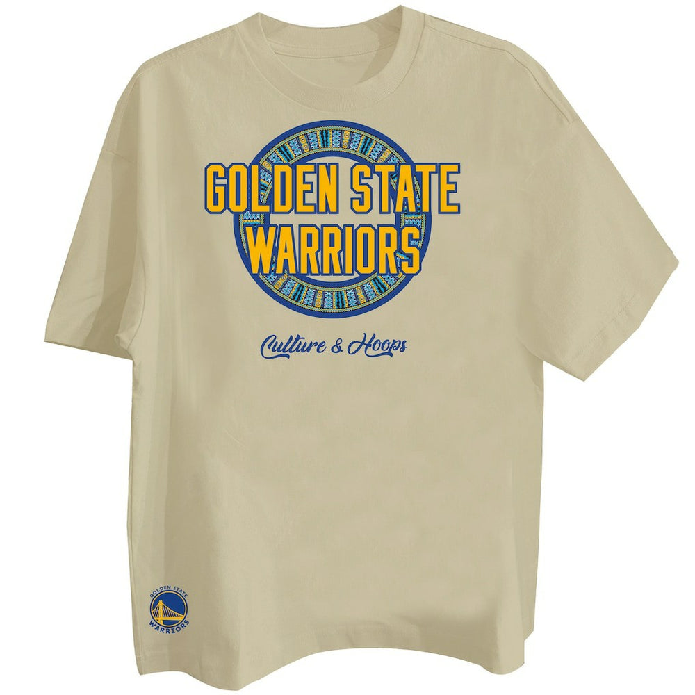 Golden State Warriors Two Hype Worldwide Collection Premium T-Shirt sale - Khaki discount
