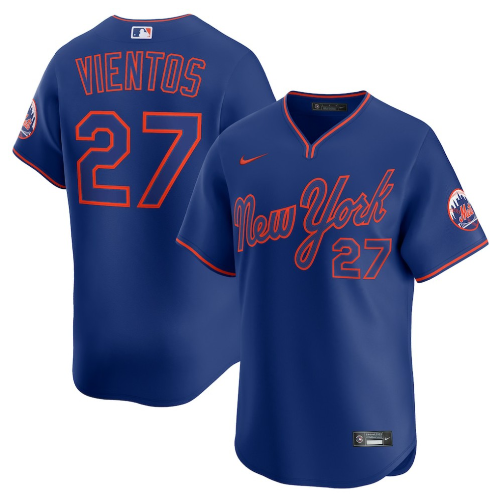Mark Vientos New York Mets Alternate Limited Player Jersey Royal