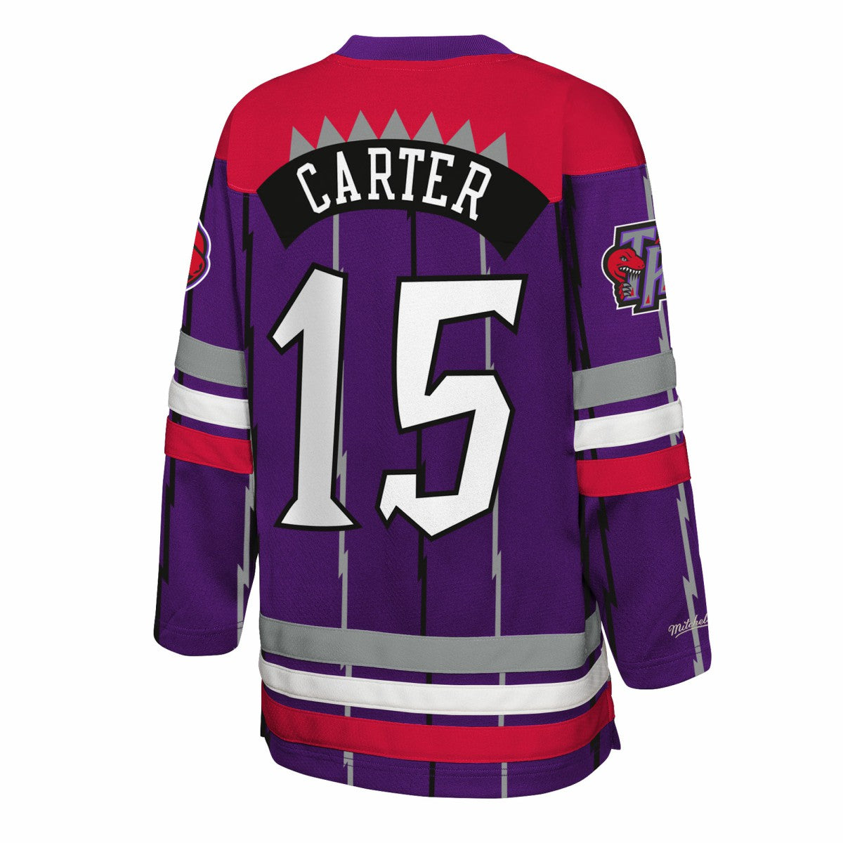 Vince Carter Toronto Raptors Youth Maxxed Out 2.0 Fashion Hockey Jersey - Purple online