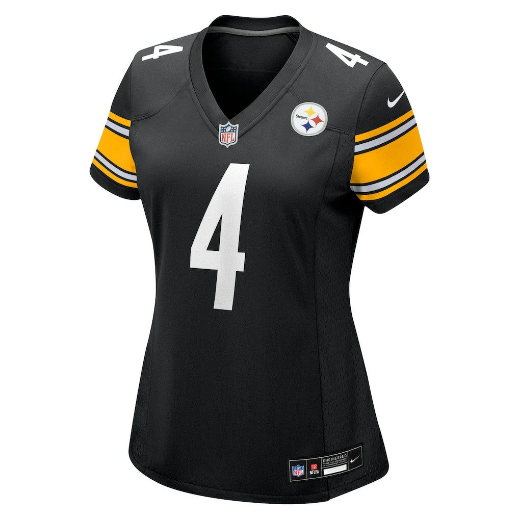 DK Metcalf Pittsburgh Steelers Women's Team Game Jersey - Black for sale