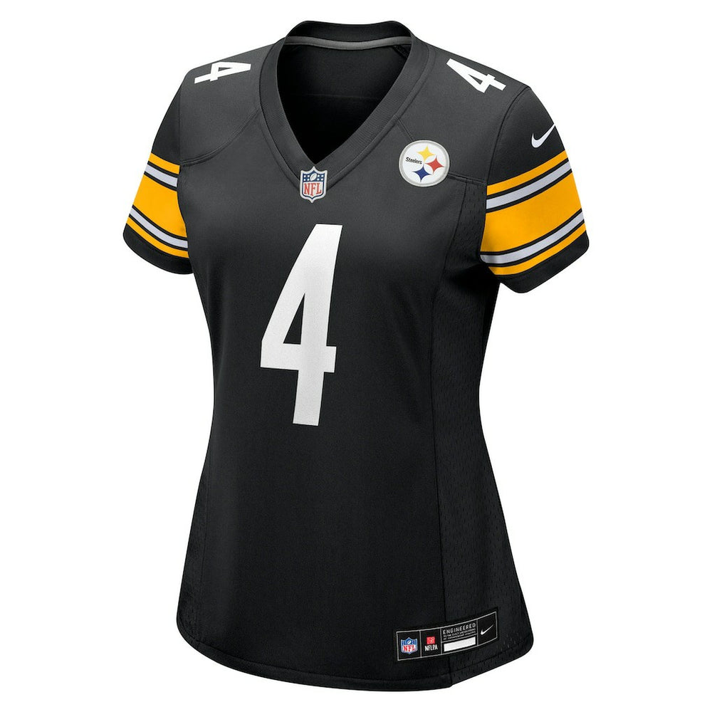 DK Metcalf Pittsburgh Steelers Women's Team Game Jersey - Black for sale
