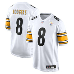 Aaron Rodgers Pittsburgh Steelers Game Jersey - White outlet