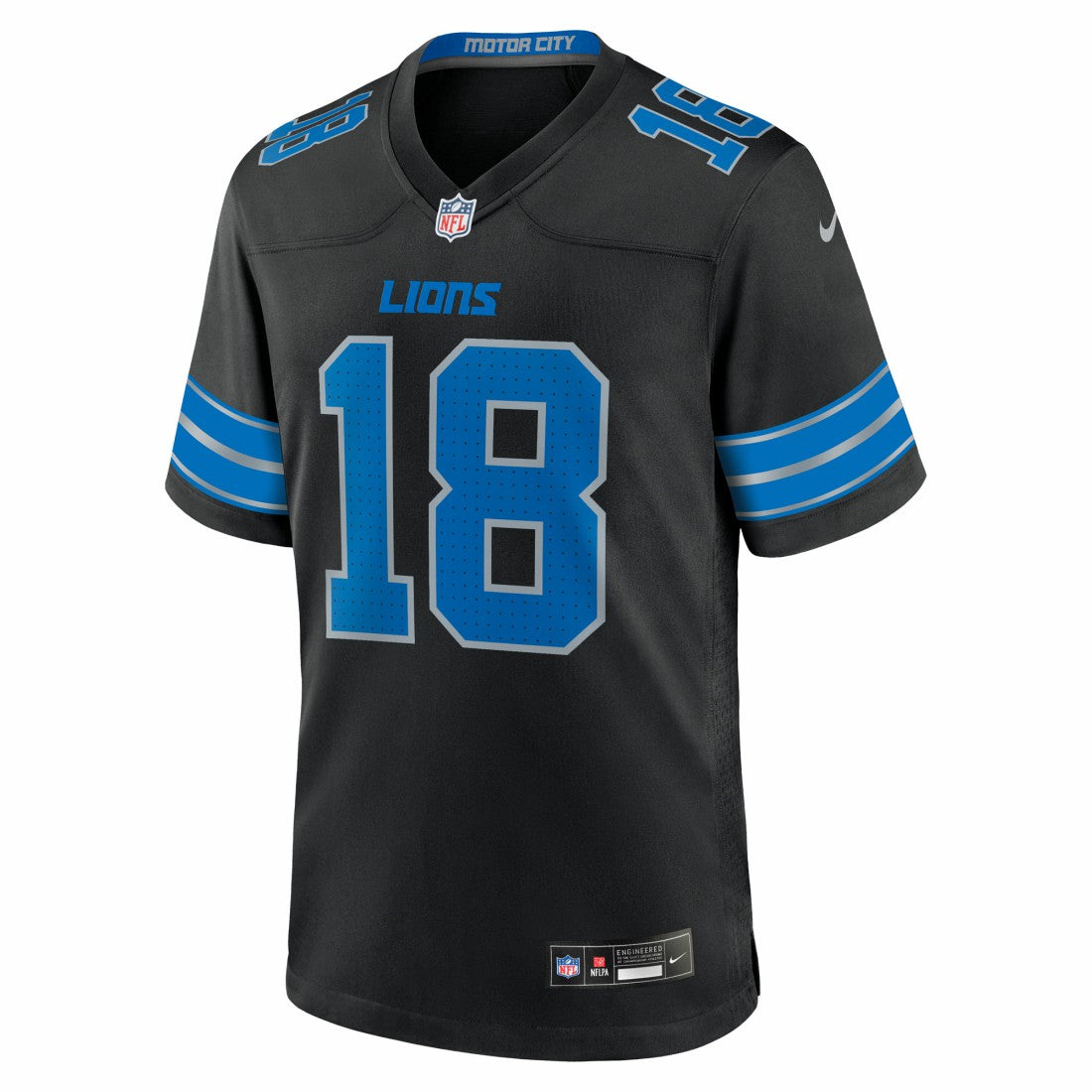 Isaac TeSlaa Detroit Lions Alternate Game Player Jersey - Black sale