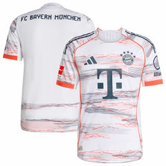 Bayern Munich 2025/26 Away Jersey - White on sale