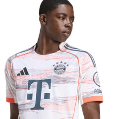 Bayern Munich 2025/26 Away Replica Jersey - White for sale