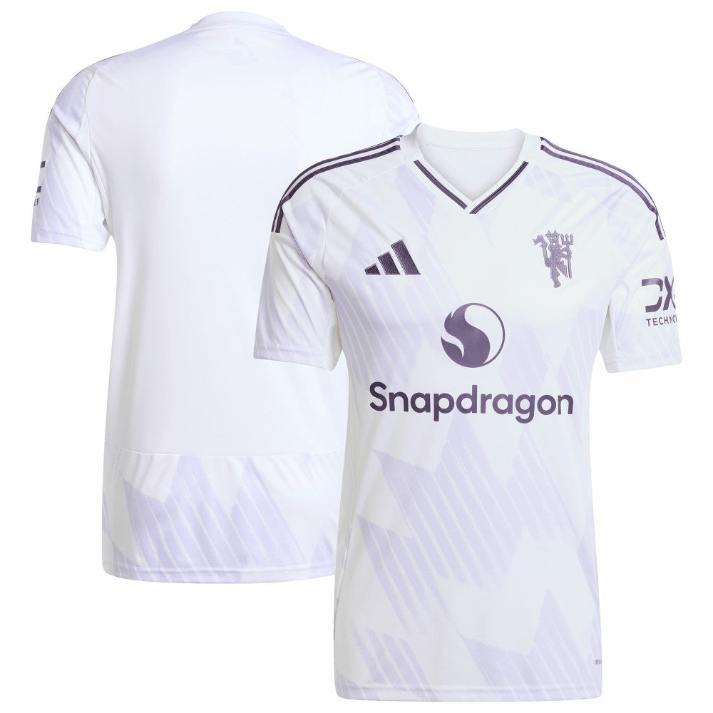 Manchester United 2025/26 Away Replica Jersey - White discount