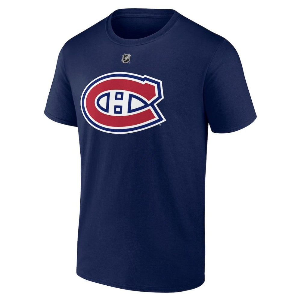 Ivan Demidov Montreal Canadiens Fanatics Authentic Stack Name & Number T-Shirt - Navy T-shirts