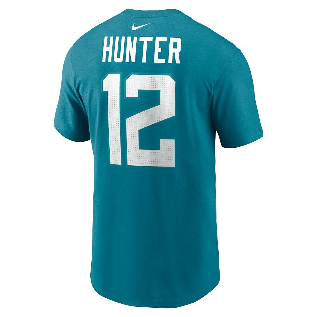Travis Hunter Jacksonville Jaguars Name & Number T-Shirt - Teal discount