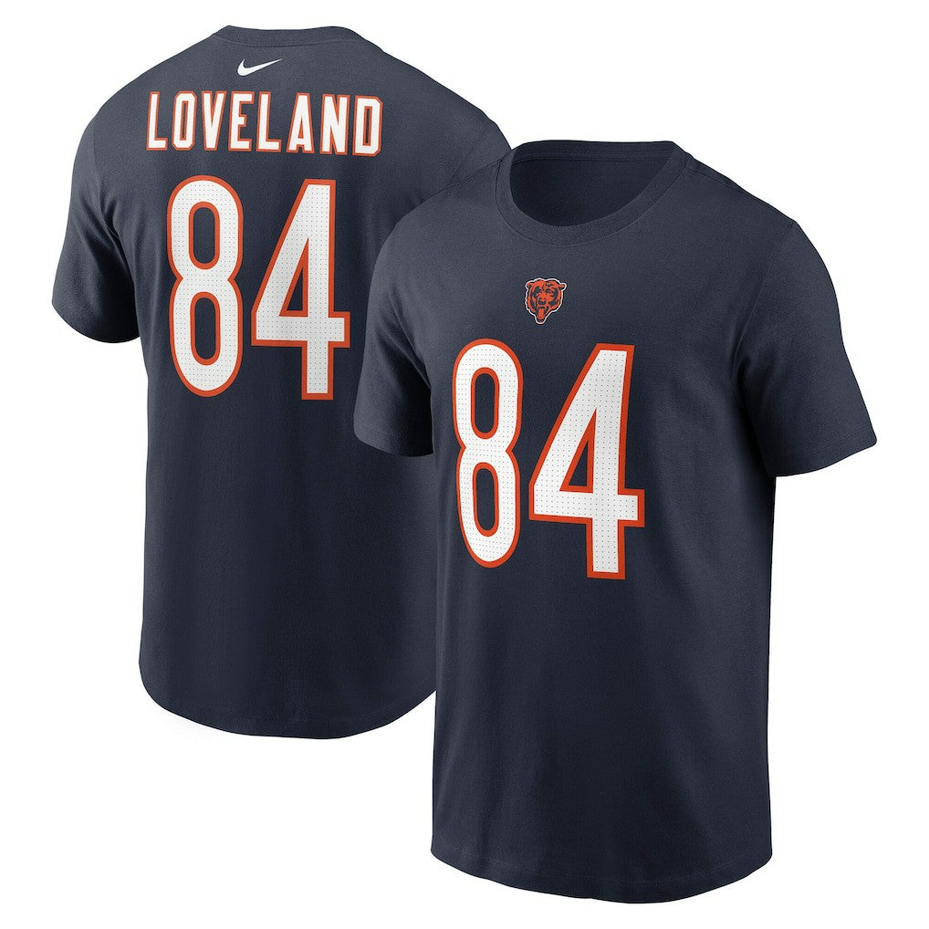 Colston Loveland Chicago Bears Name & Number T-Shirt - Navy discount