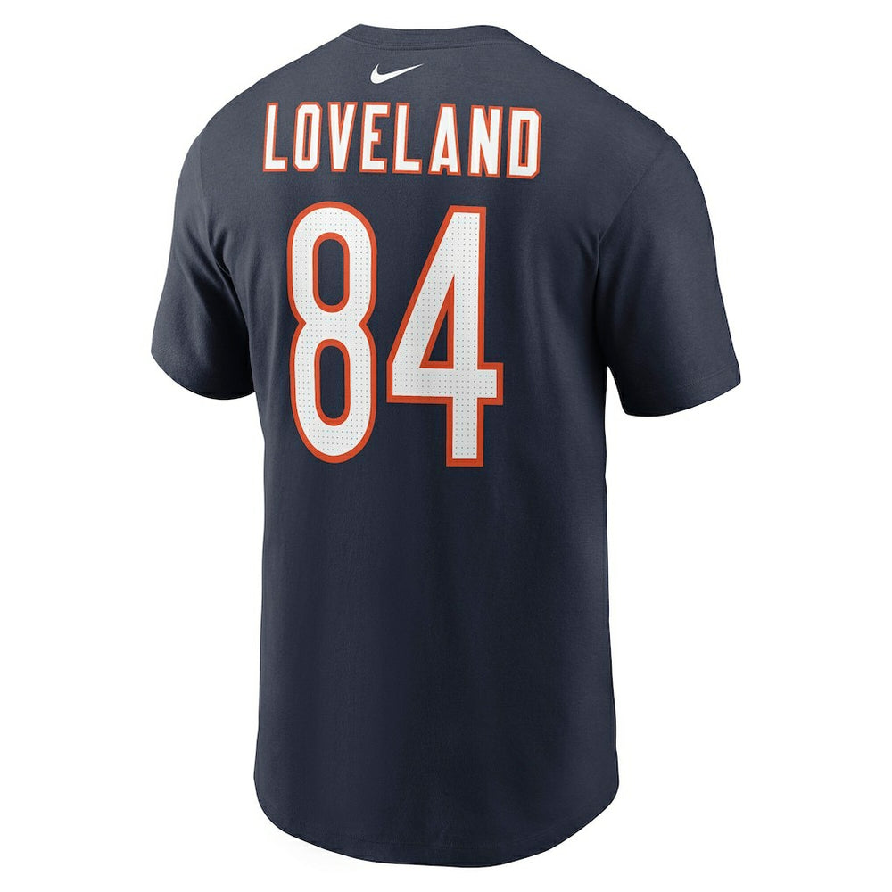 Colston Loveland Chicago Bears Name & Number T-Shirt - Navy discount