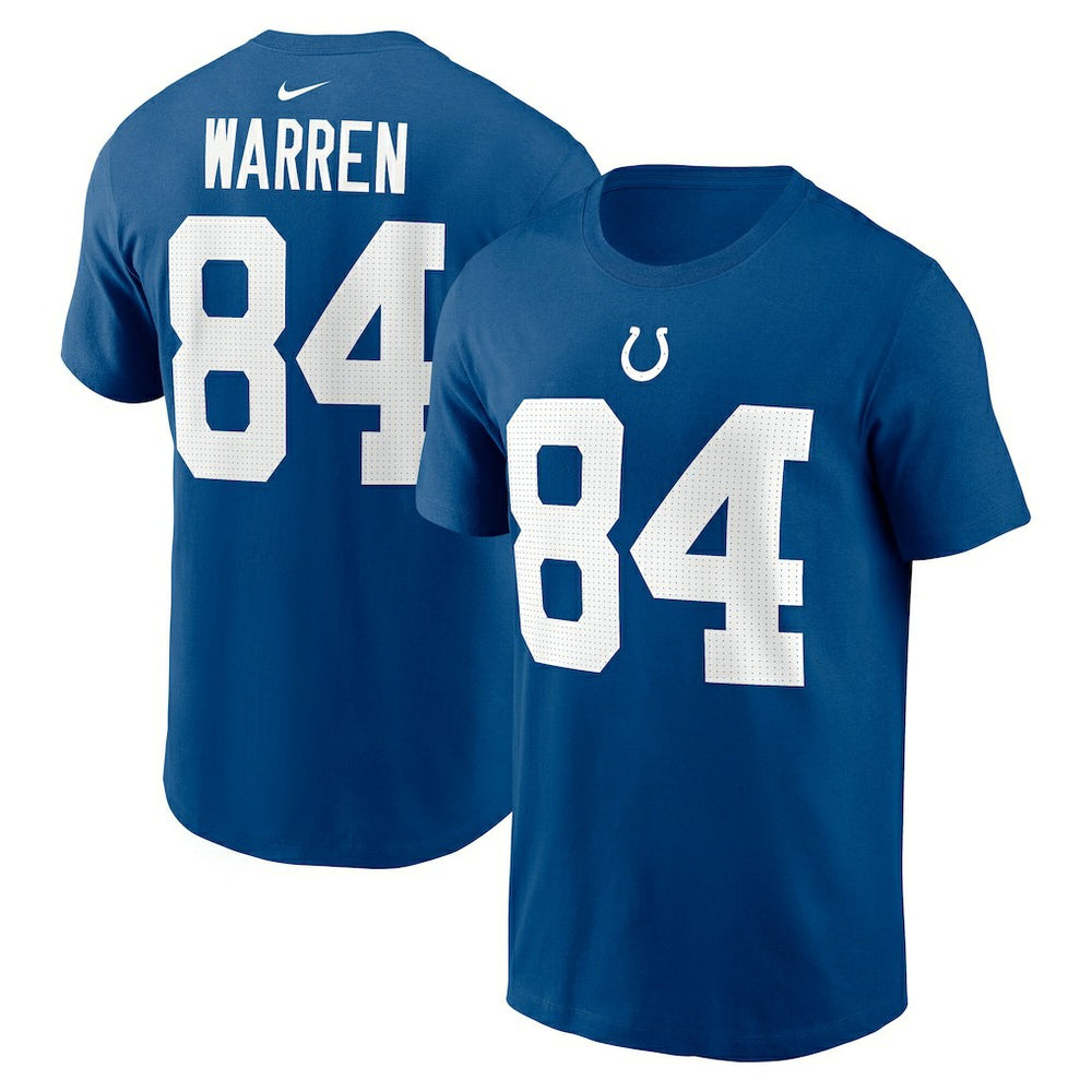 Tyler Warren Indianapolis Colts Name & Number T-Shirt - Royal online