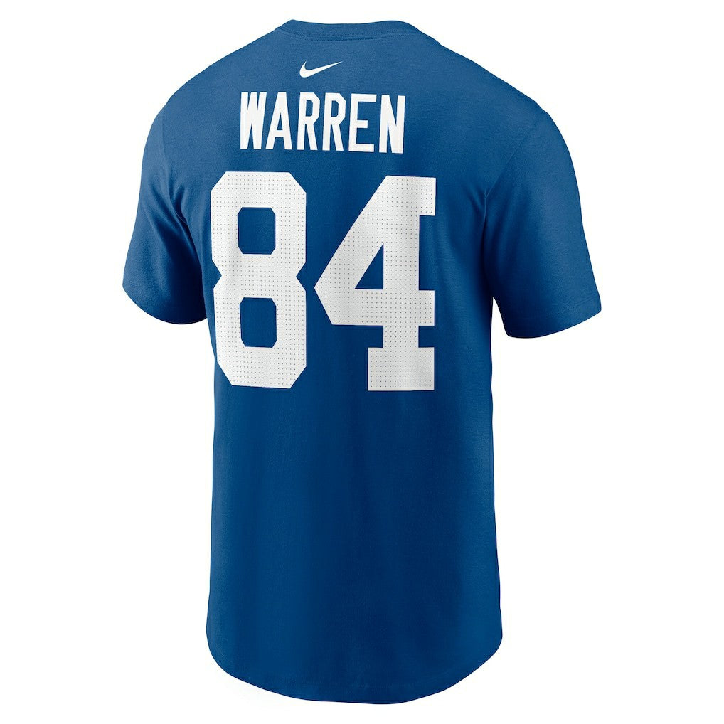 Tyler Warren Indianapolis Colts Name & Number T-Shirt - Royal online