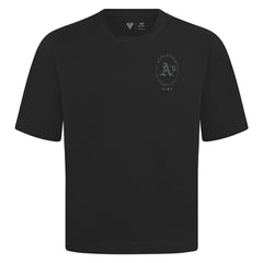 Athletics Levelwear Signet Oversized Luxe Signature Knit T-Shirt Black