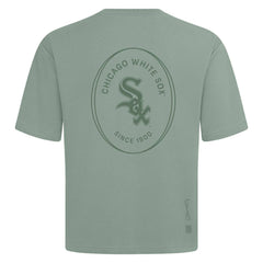 Chicago White Sox Levelwear Register Oversized Luxe Signature Knit T-Shirt Green