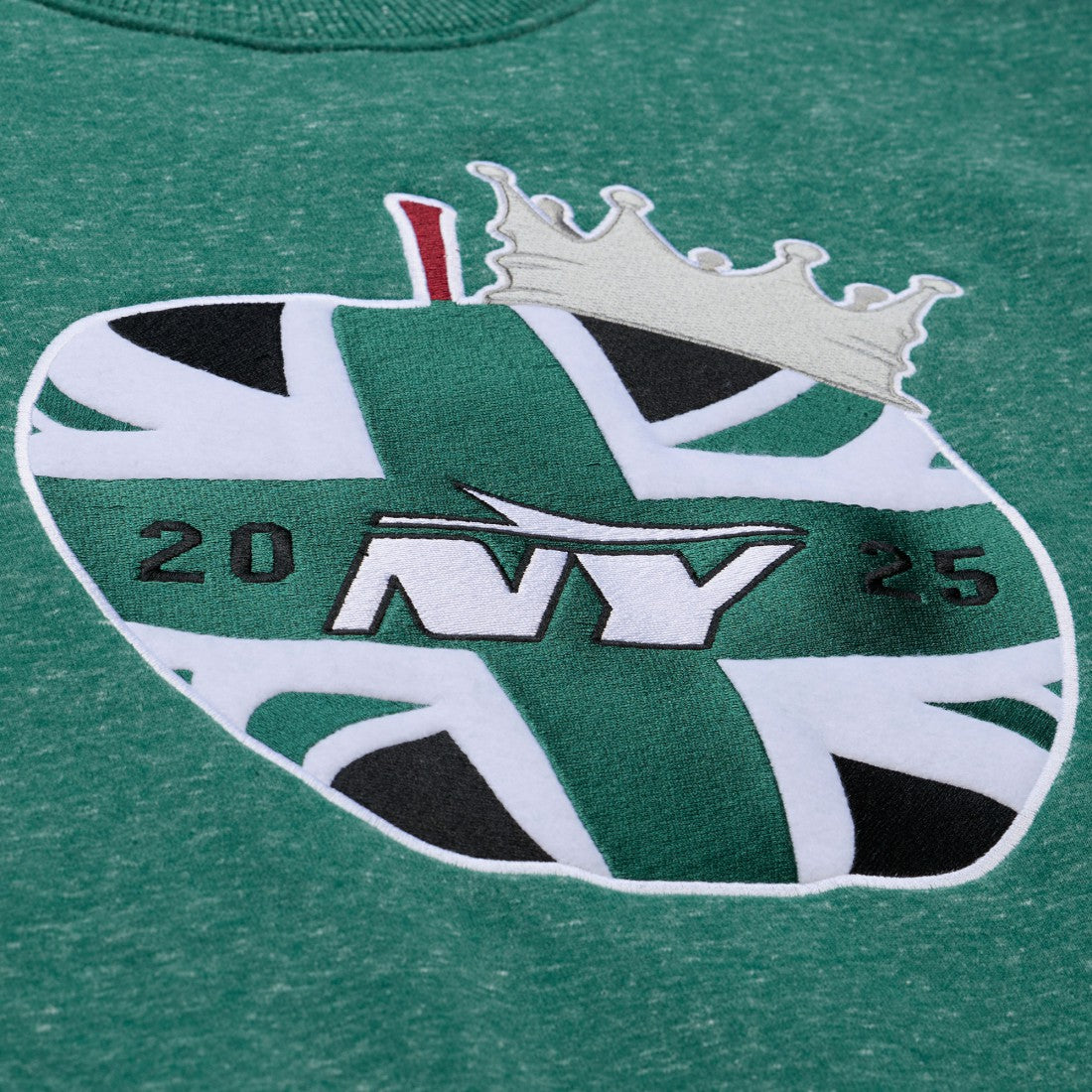 New York Jets Jets In London Throw It Back Fleece Sweatshirt - Green outlet