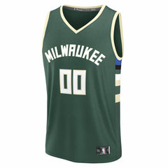 Milwaukee Bucks Fast Break Custom Jersey - Icon Edition - Green shop
