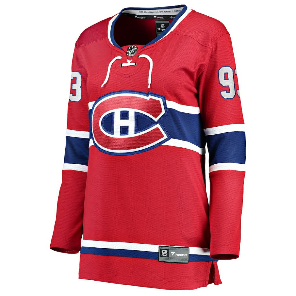 Ivan Demidov Montreal Canadiens Fanatics Women's Home Breakaway Player Jersey - Red Jerseys