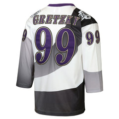 Wayne Gretzky Los Angeles Kings Mitchell & Ness Youth 1995/96 Power Play Throwback Alternate Player Jersey with Captain Patch - White Jerseys
