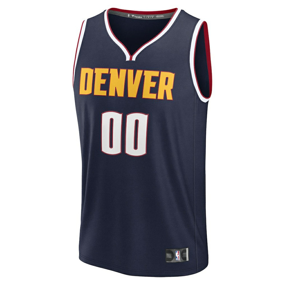 Denver Nuggets Youth Fast Break Custom Replica Jersey sale - Navy sale - Icon Edition outlet