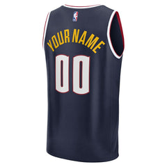 Denver Nuggets Youth Fast Break Custom Replica Jersey sale - Navy sale - Icon Edition outlet
