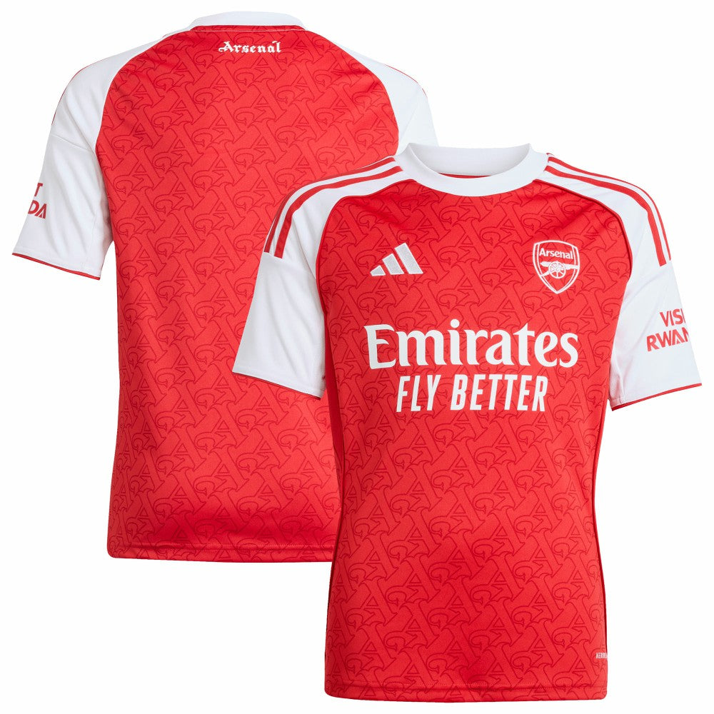 Arsenal Youth 2025/26 Home Replica Jersey - Red on sale