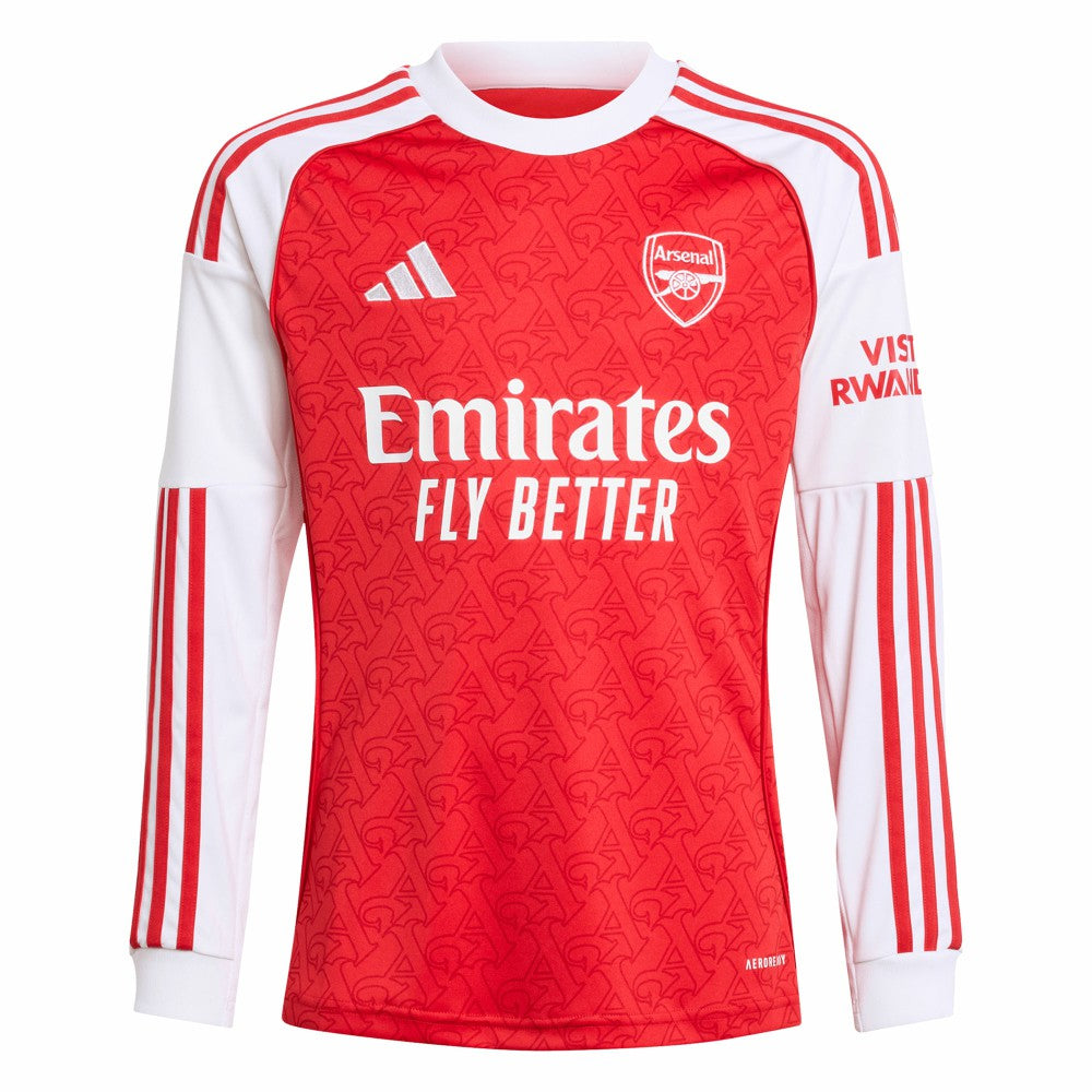 Arsenal Youth 2025/26 Home Replica Long Sleeve Jersey - Red online