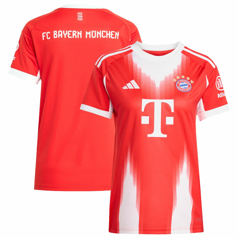 Bayern Munich Women's 2025/26 Home Replica Jersey - Red online