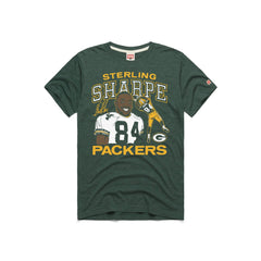 Sterling Sharpe Green Bay Packers Homage Unisex HOF Player Graphic Tri-Blend T-Shirt - Green cheap