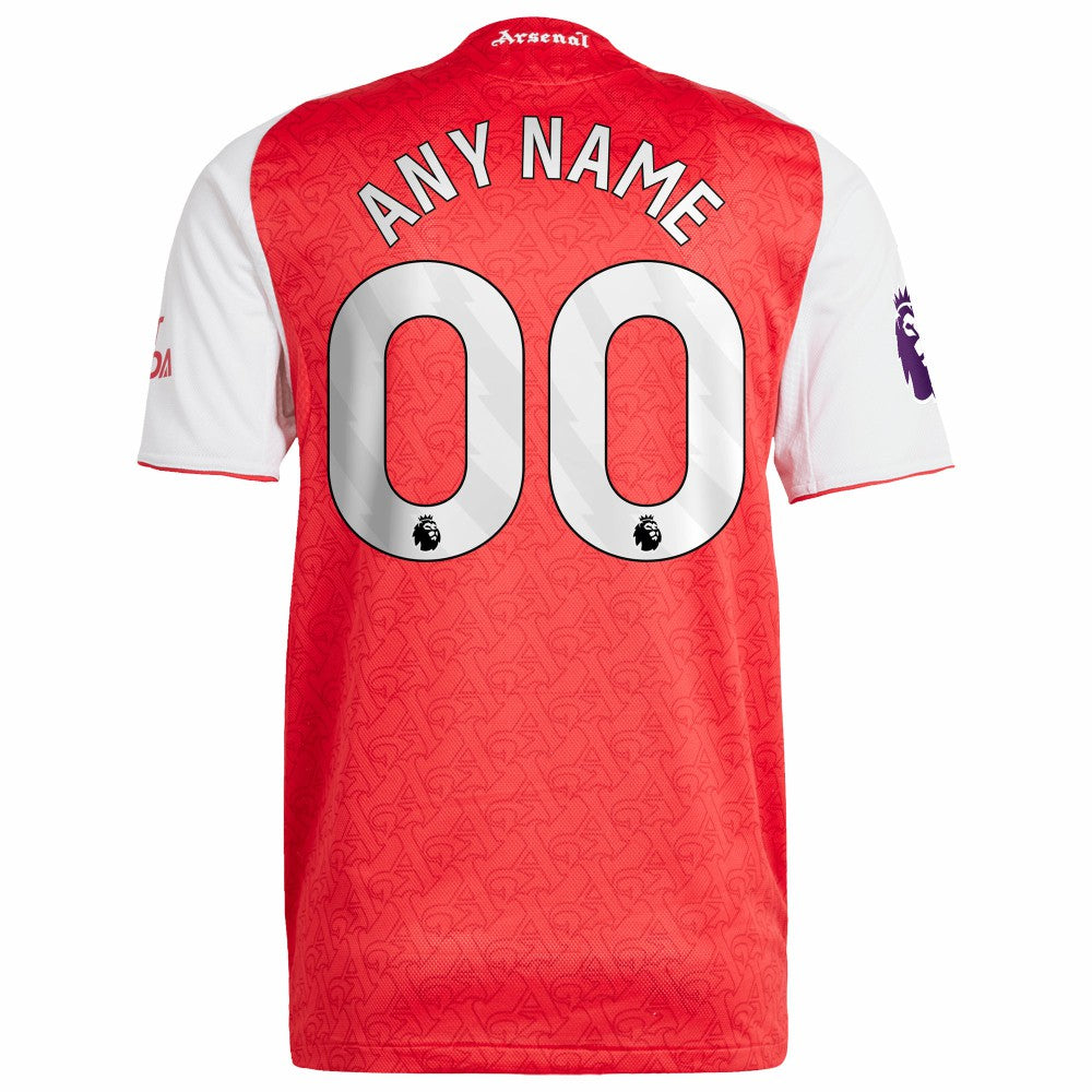 Arsenal 2025/26 Home Custom Jersey - Red discount