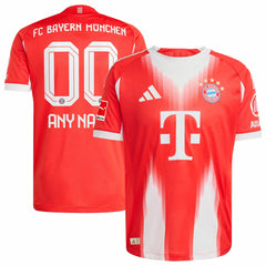 Bayern Munich 2025/26 Home Custom Jersey - Red shop