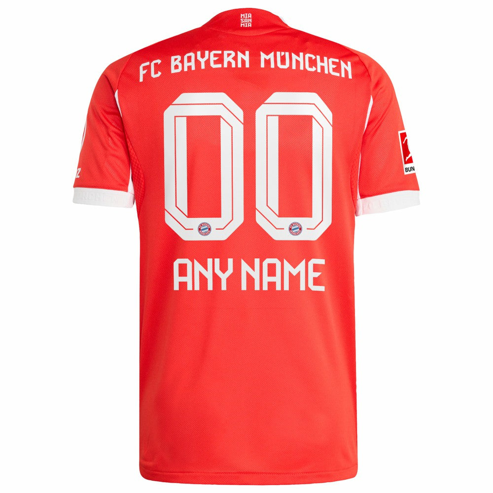 Bayern Munich 2025/26 Home Custom Jersey - Red shop
