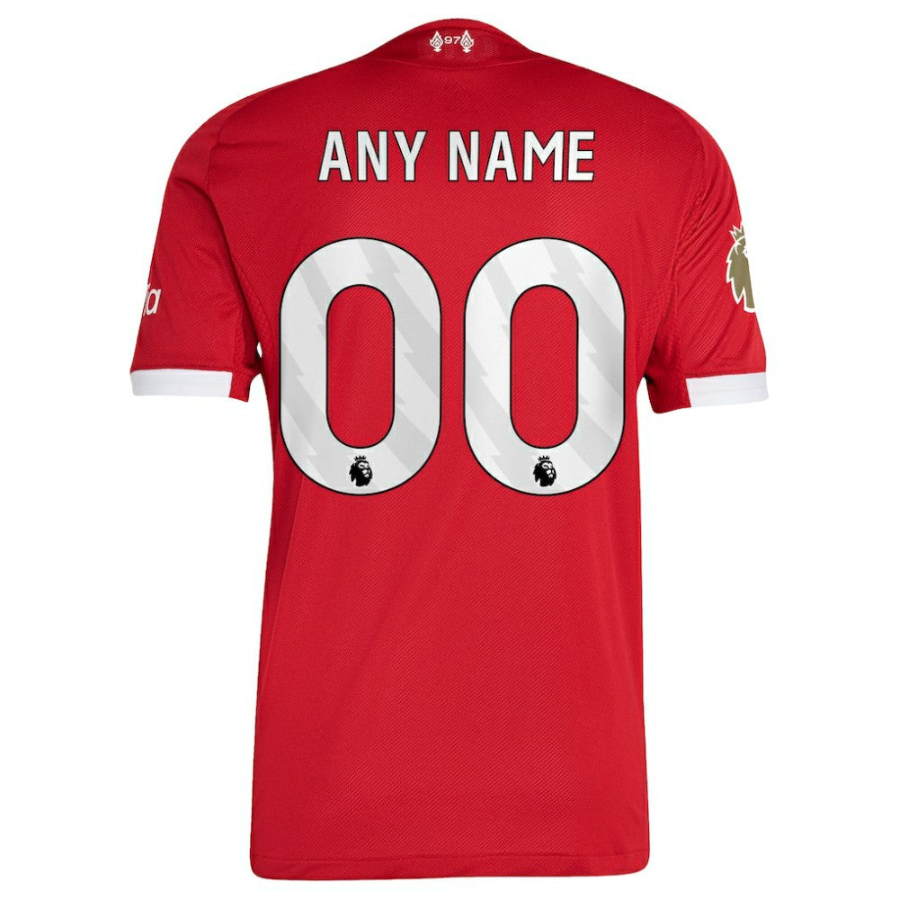 Liverpool 2025/26 Home Custom Jersey - Red on sale