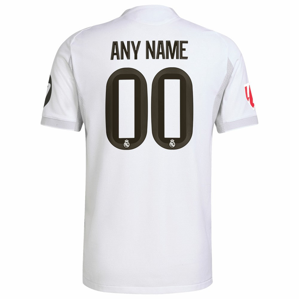 Real Madrid 2025/26 Home Custom Jersey - White for sale
