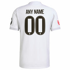 Real Madrid 2025/26 Home Custom Jersey - White for sale