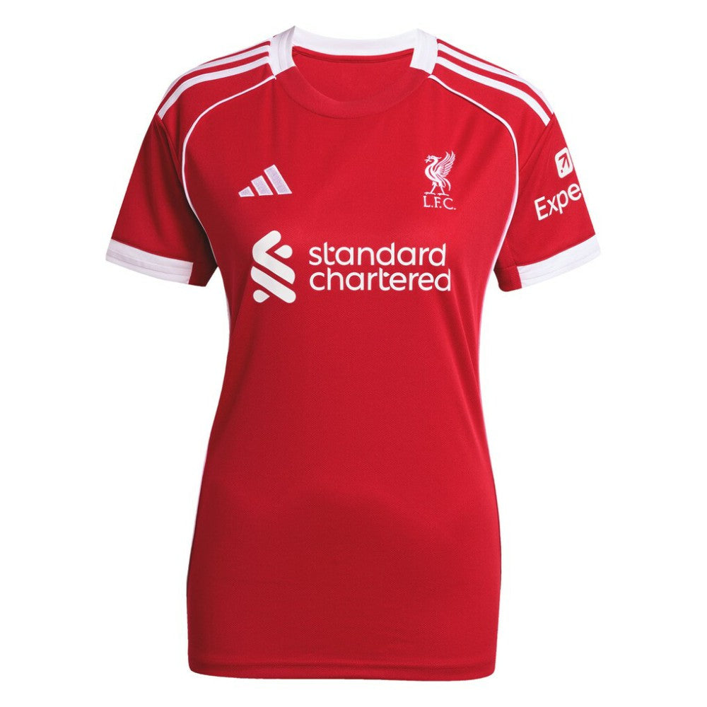 Liverpool Women's 2025/26 Home Custom Replica Jersey - Red discount