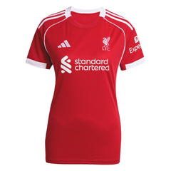 Liverpool Women's 2025/26 Home Custom Replica Jersey - Red discount