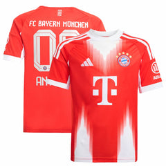 Bayern Munich Youth 2025/26 Home Replica Custom Jersey - Red sale