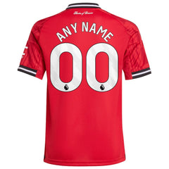 Manchester United Youth Home 2025/26 Custom Replica Jersey - Red sale