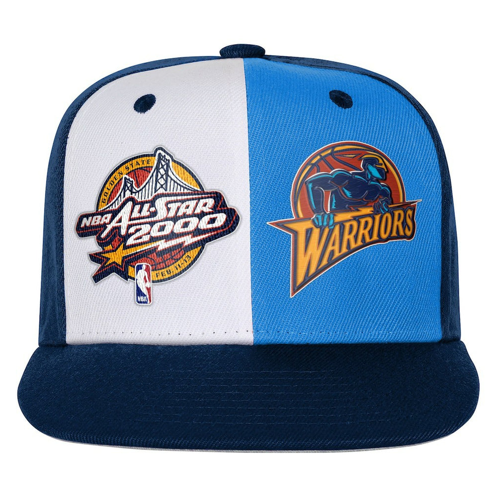 Golden State Warriors Youth 2000 All-Star Game Duo Front Snapback Hat sale - Navy outlet