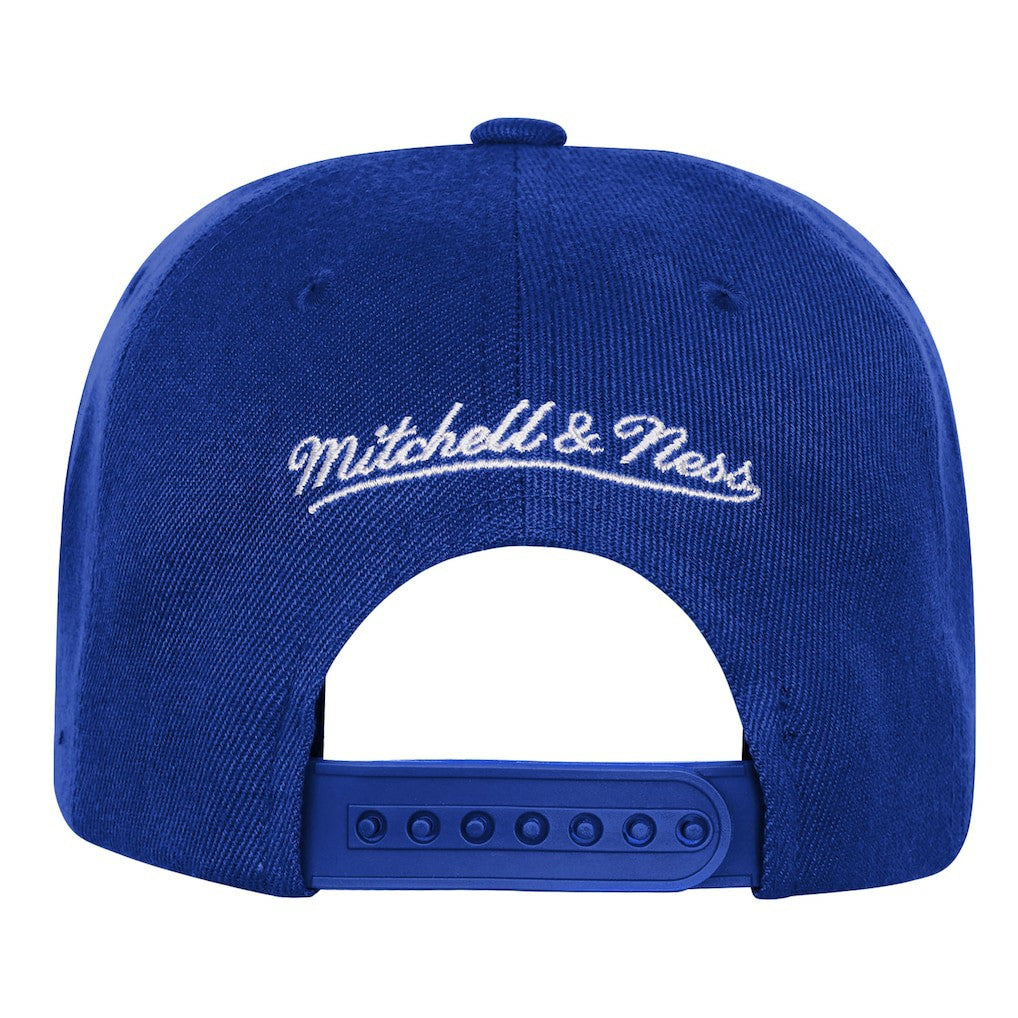New York Knicks Youth 50th Anniversary Duo Front Snapback Hat - Blue discount