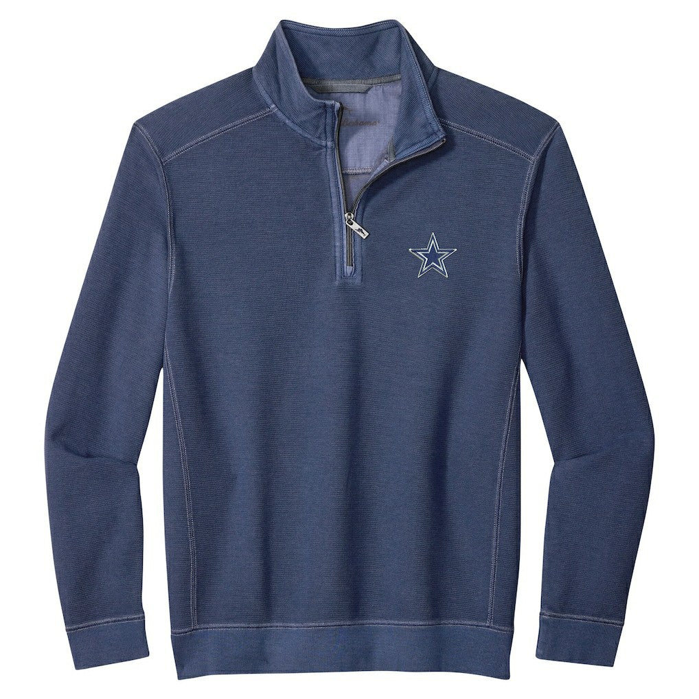 Dallas Cowboys Big & Tall Montego Bay Half-Zip Pullover - Navy online