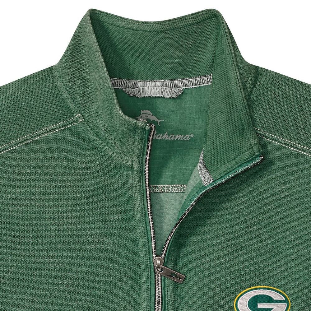 Green Bay Packers Big & Tall Montego Bay Half-Zip Pullover - Green sale