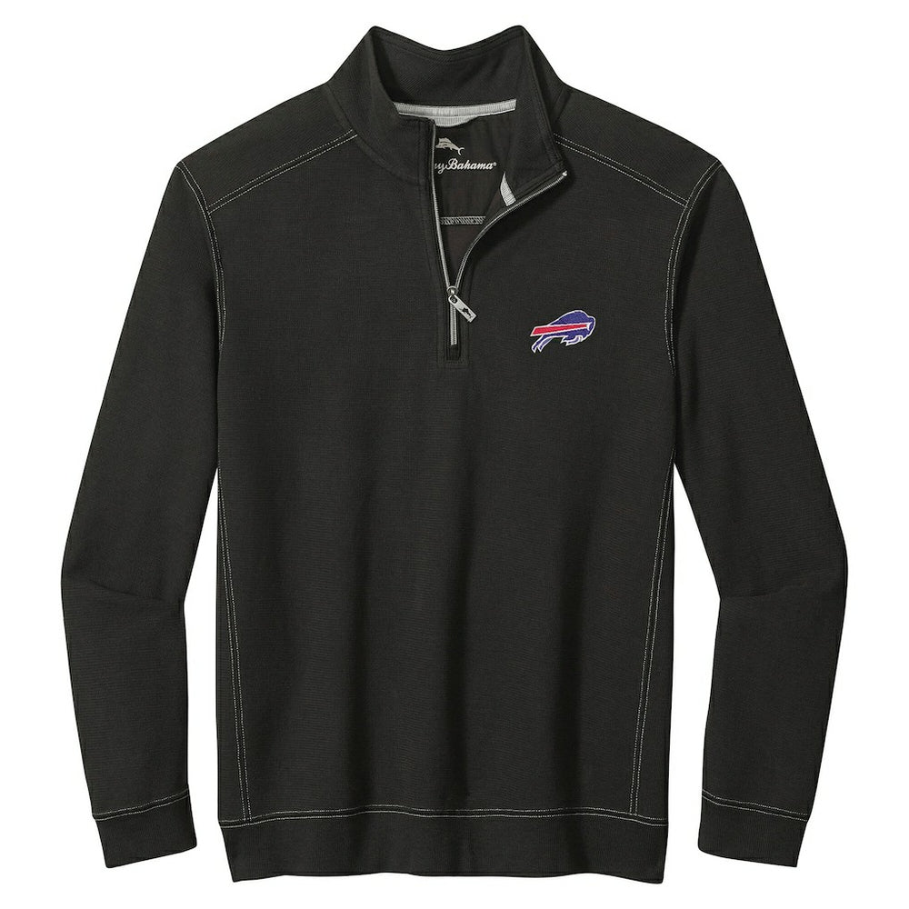 Buffalo Bills Big & Tall Montego Bay Half-Zip Pullover - Black outlet